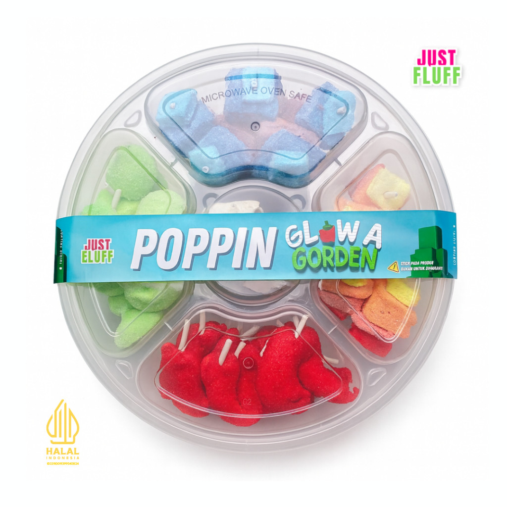 

[POPPIN GLOW A GORDEN] MARSHMALLOW JUSTFLUFF [HALAL]