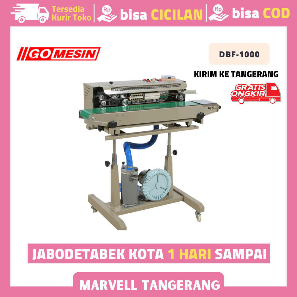 MESIN CONTINUOUS SEALER GETRA DBF-1000 ORIGINAL
