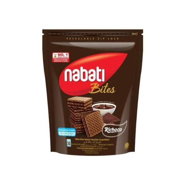 

NABATI RICHOCO WAFER COKELAT POUCH 100 GR