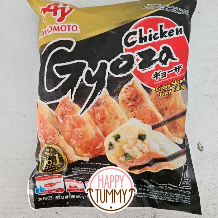 

Ajinomoto gyoza frozen pangsit jepang ayam sayur halal 600gr