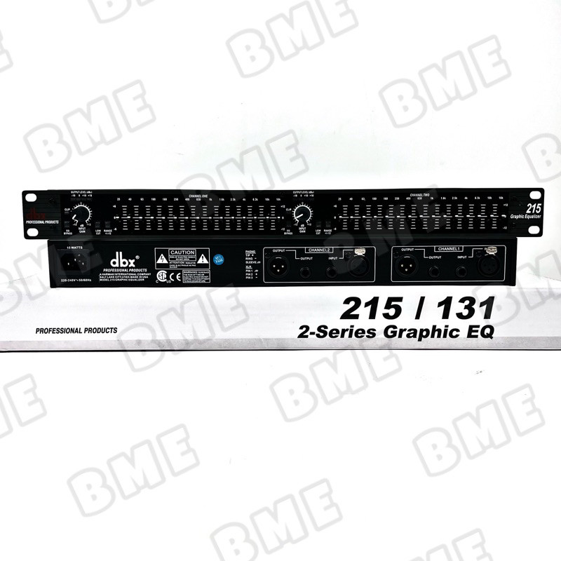 DISKON EQUALIZER DBX 215 ORI