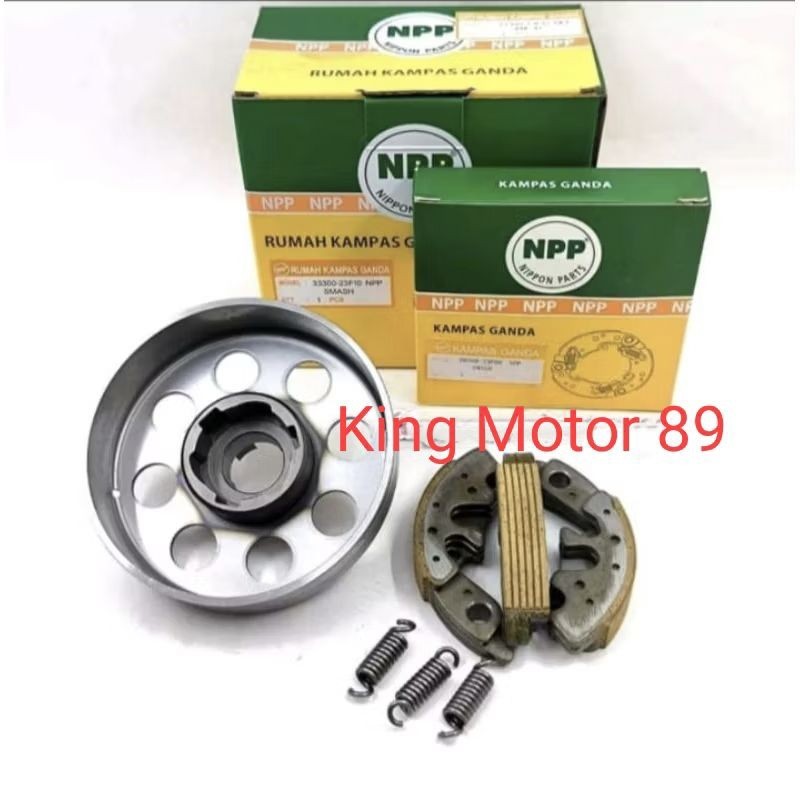 Mangkok ganda+kampas ganda Smash 110 smash new titan original NPP