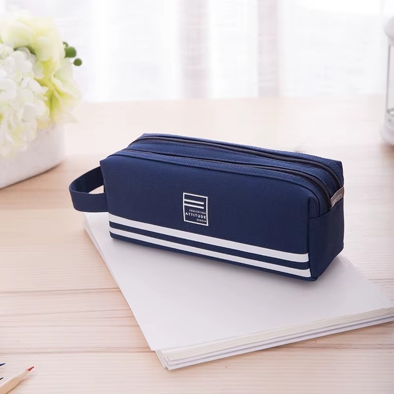 

PROMO![GIMMICK] Navy Pencil CaseREADY
