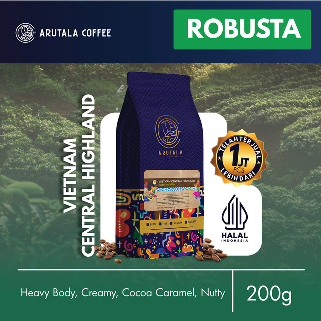 

Arutala - Robusta Vietnam Highland 200 gram