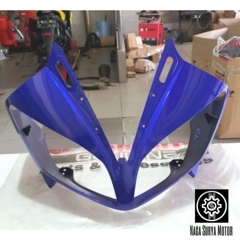 Batok lampu depan body front upper Yamaha R15 V2 2PK-F835G-00-P3 ORI YGP
