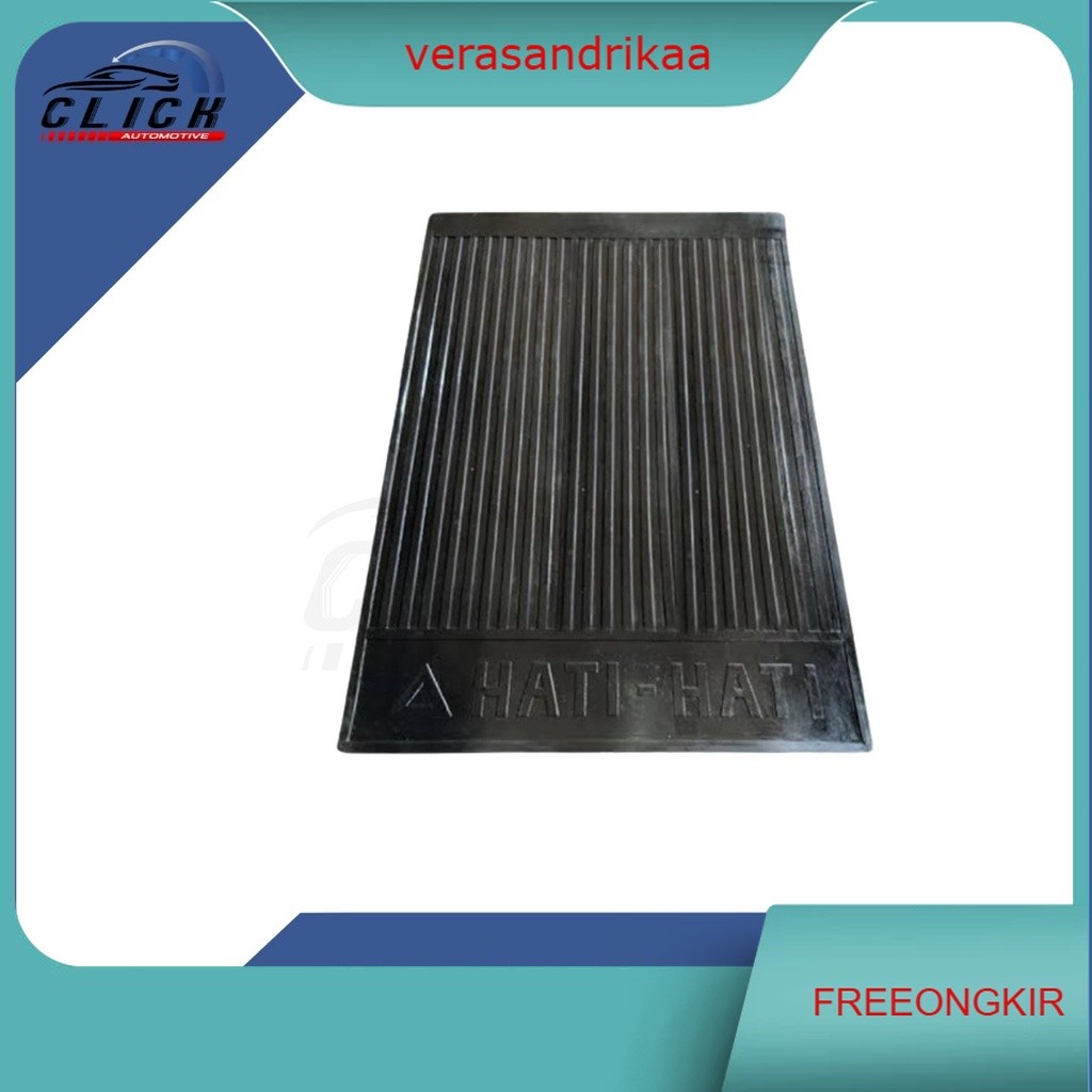 Karpet Karet Lumpur / Mud Guard Roda Belakang Untuk Truck Universal (Karpet Hati-hati)