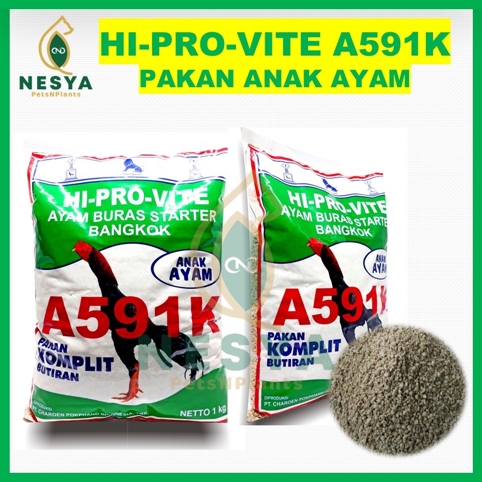 Pur Ayam A591K Pakan Anak Ayam HI Pro Vite A591K Pakan Ayam 591 1KG