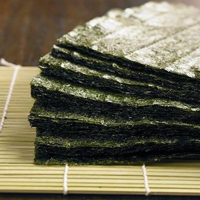 SUSHI NORI 50 LEMBAR RUMPUT LAUT PANGGANG KOREA - ROASTED SEAWEED 21x19CM  HALAL GRADE A (HB) RUMPUT