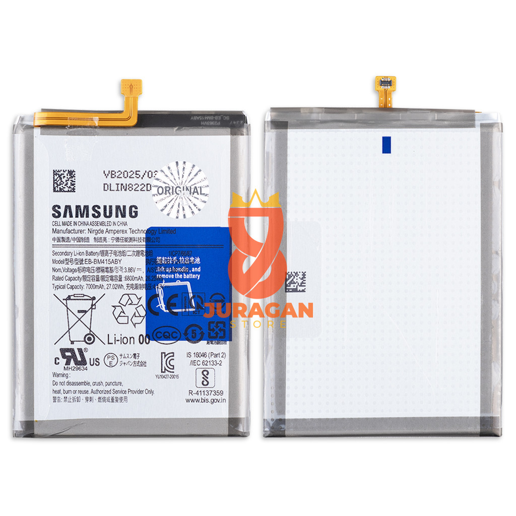 BATRE BATERAI SAMSUNG GALAXY M51 M515 / M62 EB-BM415ABY