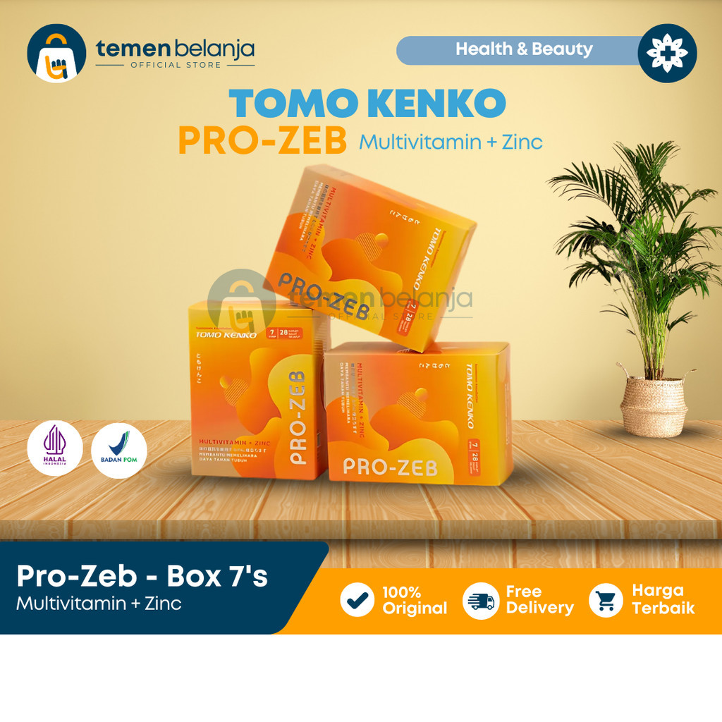 Tomo Kenko Pro-Zeb Box | Multivitamin + Zinc