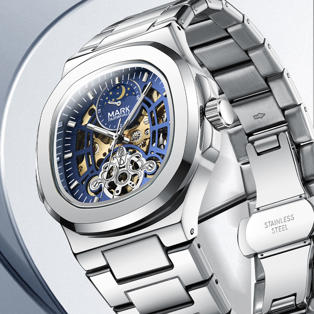 Mark Fairwhale Watch / New Automatic Mechanical Wristwatch