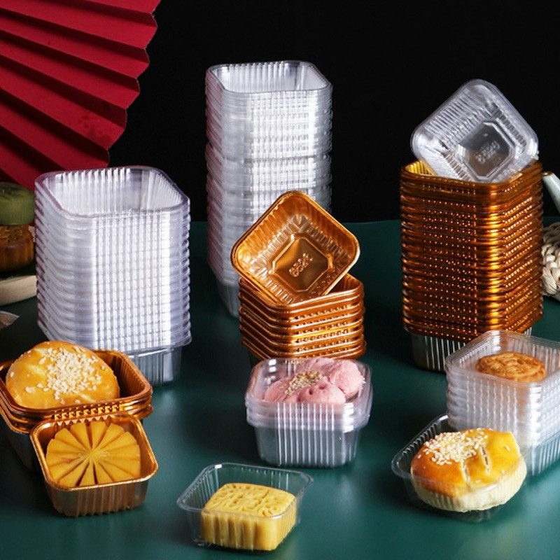 (PER 10 PCS) Mooncake Tray Mika Tray Mooncake Mika Puding Tatakan Kue Tray Pia Tray Puding
