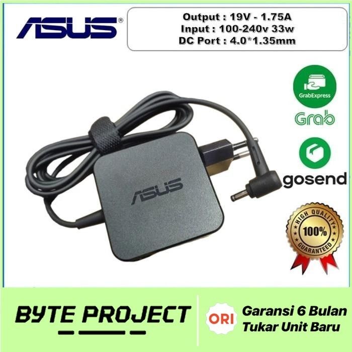Adaptor Laptop Asus X200CA X200MA X200LA F200CA Original 19V - 1.75