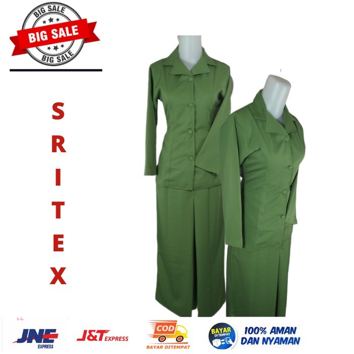 kisworini_allshop Seragam PSH persit bahan sritex dan semi woll