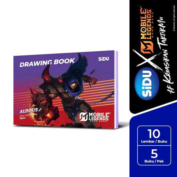 BUKU GAMBAR SIDU A3  / ORIGINAL SINAR DUNIA DRAWING BOOK KERTAS TEBAL BUKU GAMBAR UNTUK ANAK ATK ALA