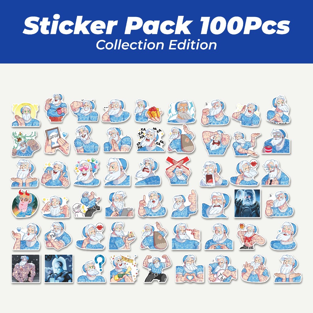 

Hot Stiker Mr.Frost Lucu Anti Air Stikers Berperekat Waterproof Sticker Decal Buat Motor Helm Buku Journal Koper Casing HP Laptop Botol Minum