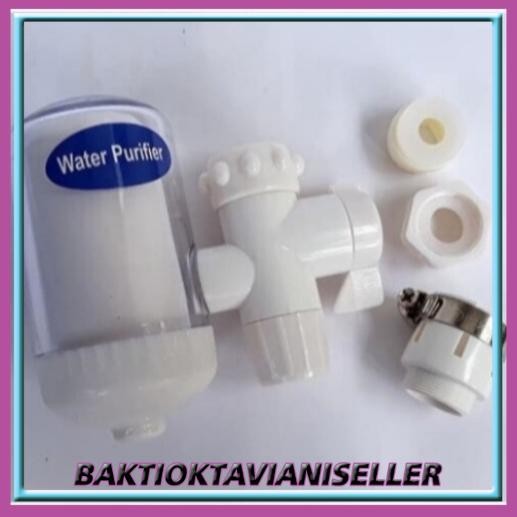 Alat Penyaring Air Sumur Water Purifier SWS Filter Penjernih Air Kran Saringan - Transparan