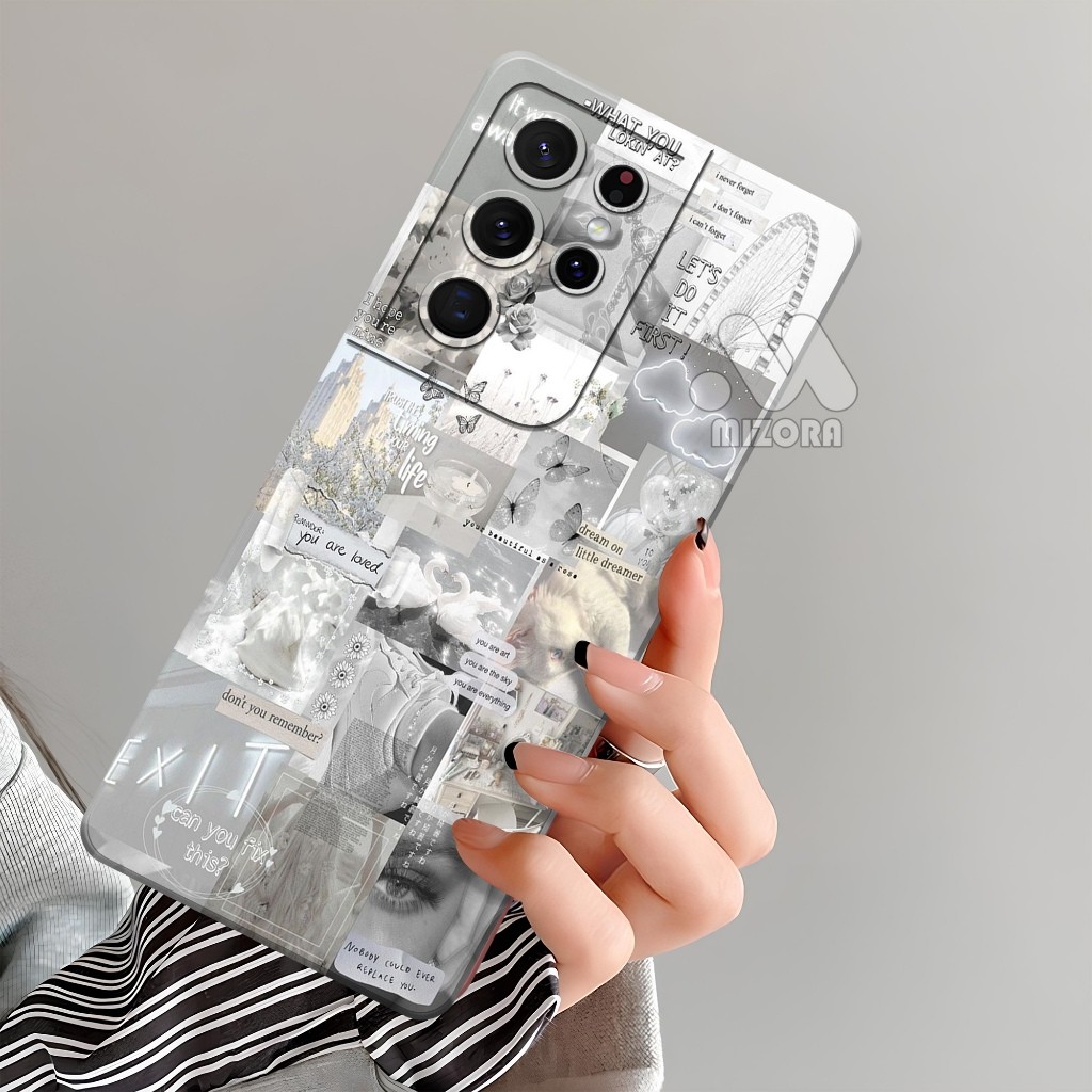 Case Hp SASMUNG GALAXY S21 ULTRA/S22 ULTRA/S23 ULTRA/S24 ULTRA Fashion Case Aesthetic Softcase SASMU