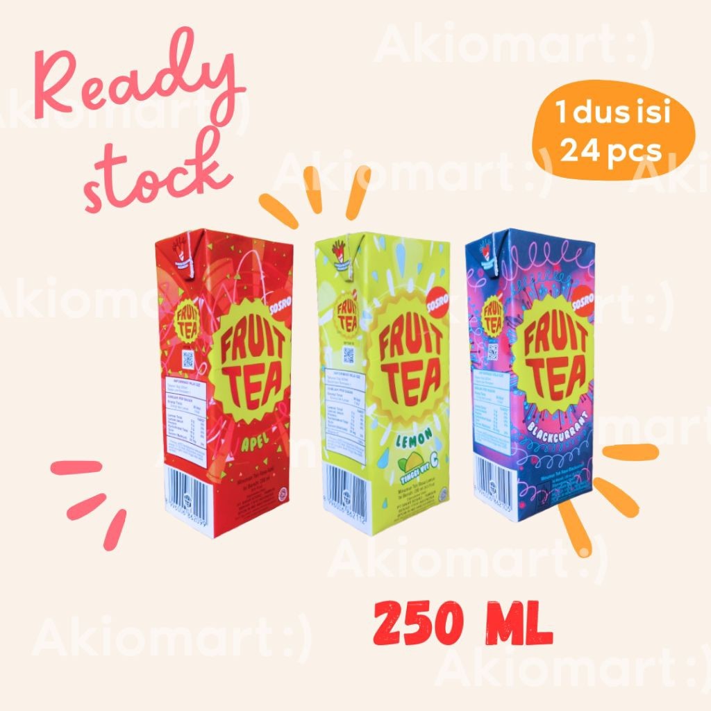 

Fruit Tea Kotak 250ml 1 Dus Isi 24 pcs