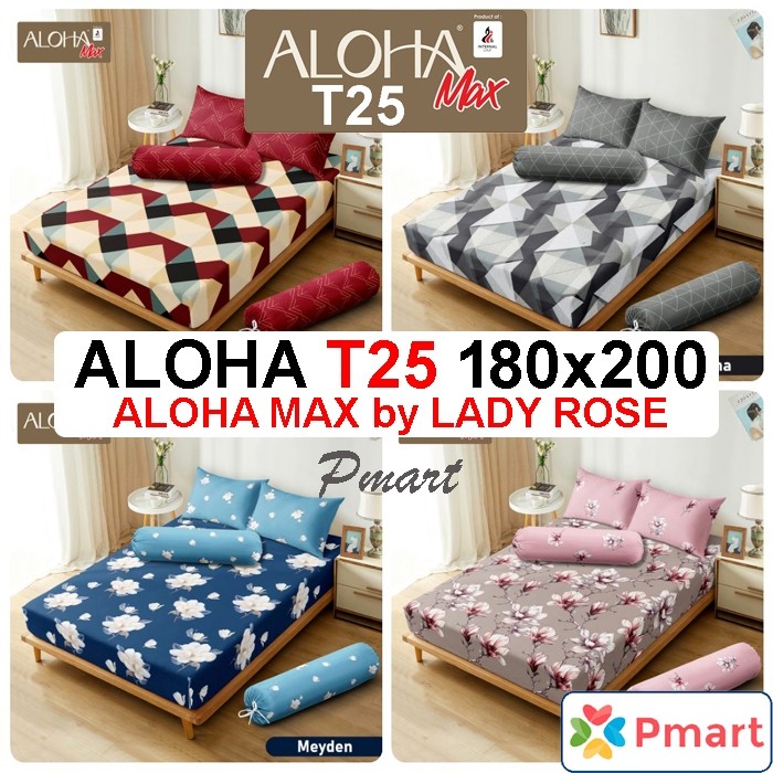 SPREI ALOHA 180x200 / SPREI ALOHA KING / SPREI POLOS 180x200