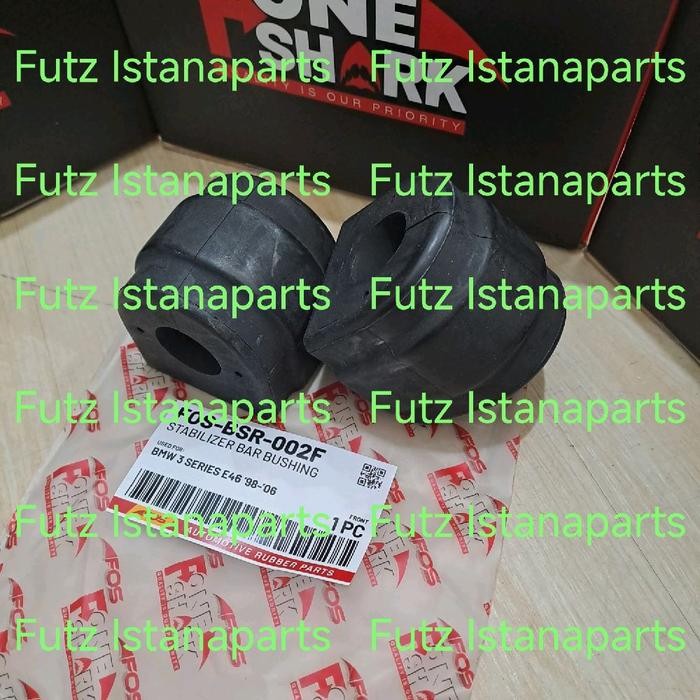 Karet Stabil / Stabilizer / Anti Roll Bar Bushing Depan Merk F-One Shark BMW E46 Th 1998 - 2006 FOS 