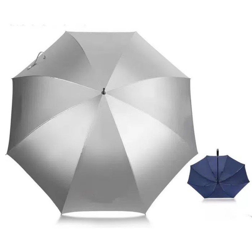 Payung Besar Jumbo Warna Silver / Payung Jumbo Golf Polos