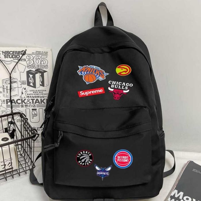 Tas Ransel Sekolah Distro Style Kekinian Terbaru/Tas Backpack Laptop Original New Trendy 2023 - Hita