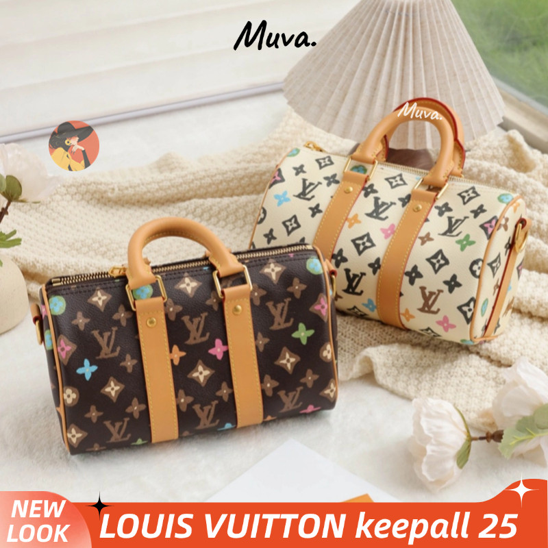 Tas wanita LV LOUIS VUITTON keepall 25 BAG