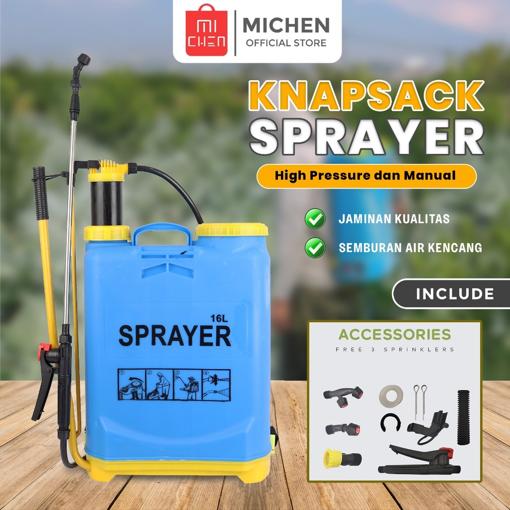 Sprayer Elektrik 16Liter-18Liter Alat Semprot Tanaman Pertanian