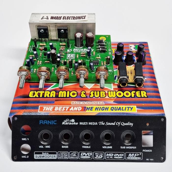 kit mesin speaker aktif mono power amplifier pmpo 750Watt Berkualitas