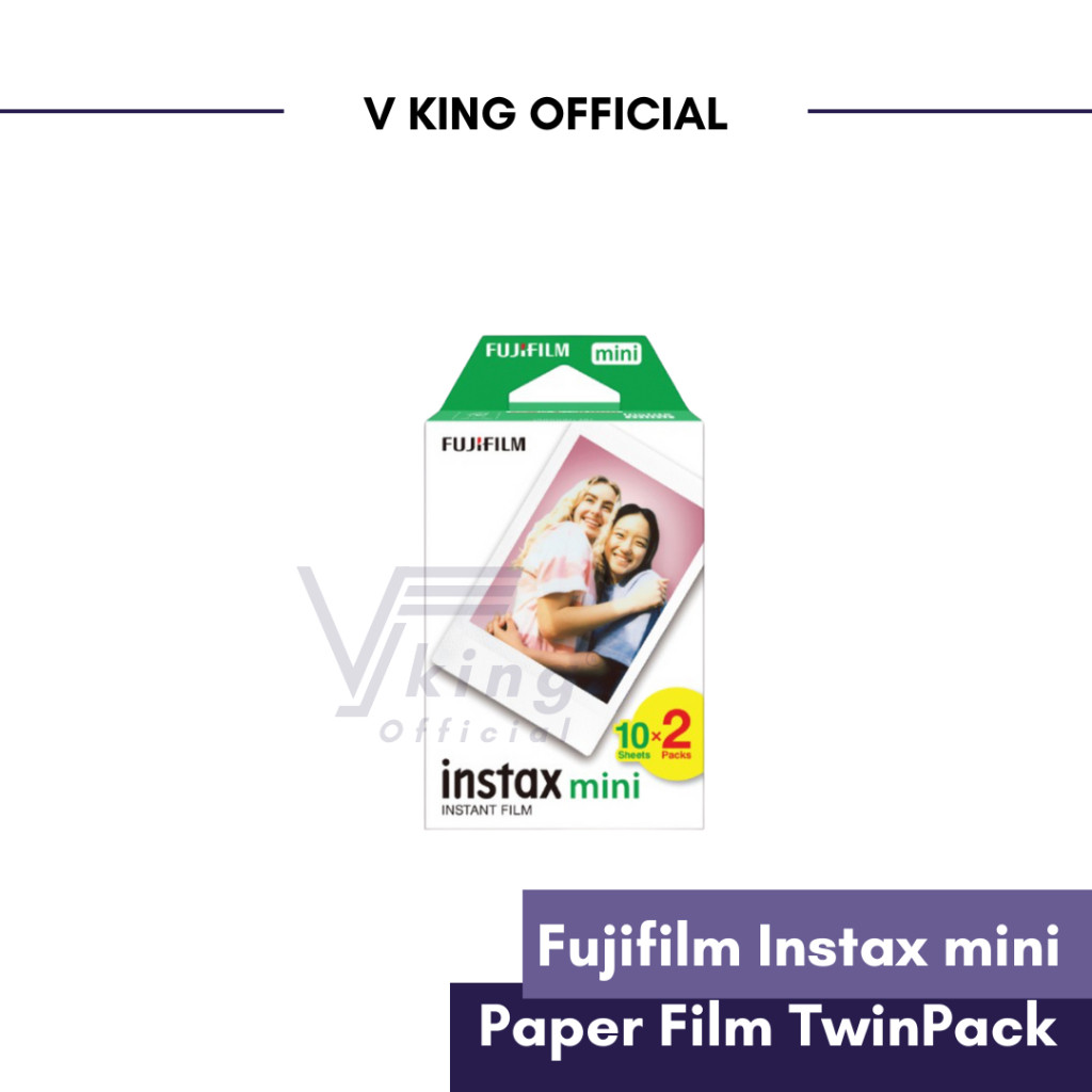 Fujifilm Refill Instax Mini Film Twinpack Plain - isi 20 Lembar Polos