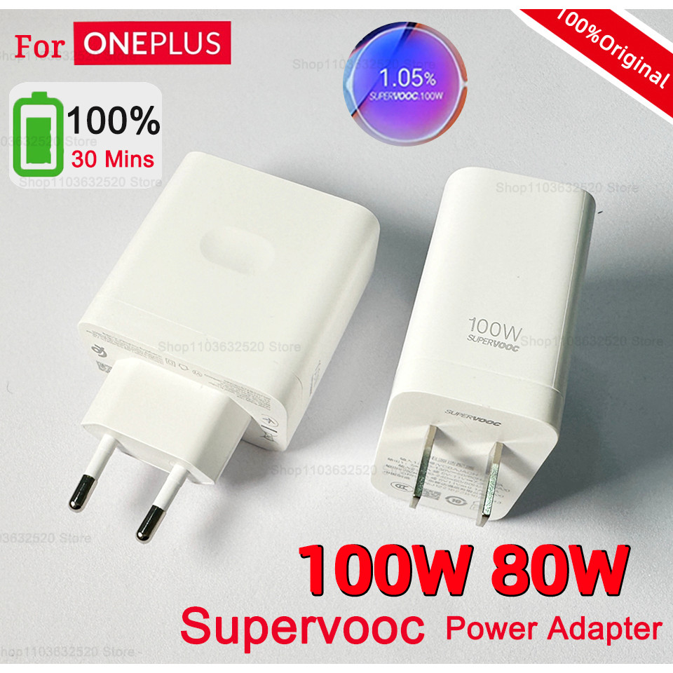 Original Oneplus 13 12 11 arger 100w 80w Supervooc Fast arging Adapter 11V 9.1A One Plus 13r 13s 10 