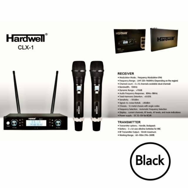 Mic Wireless Hardwell CLX 1 Original