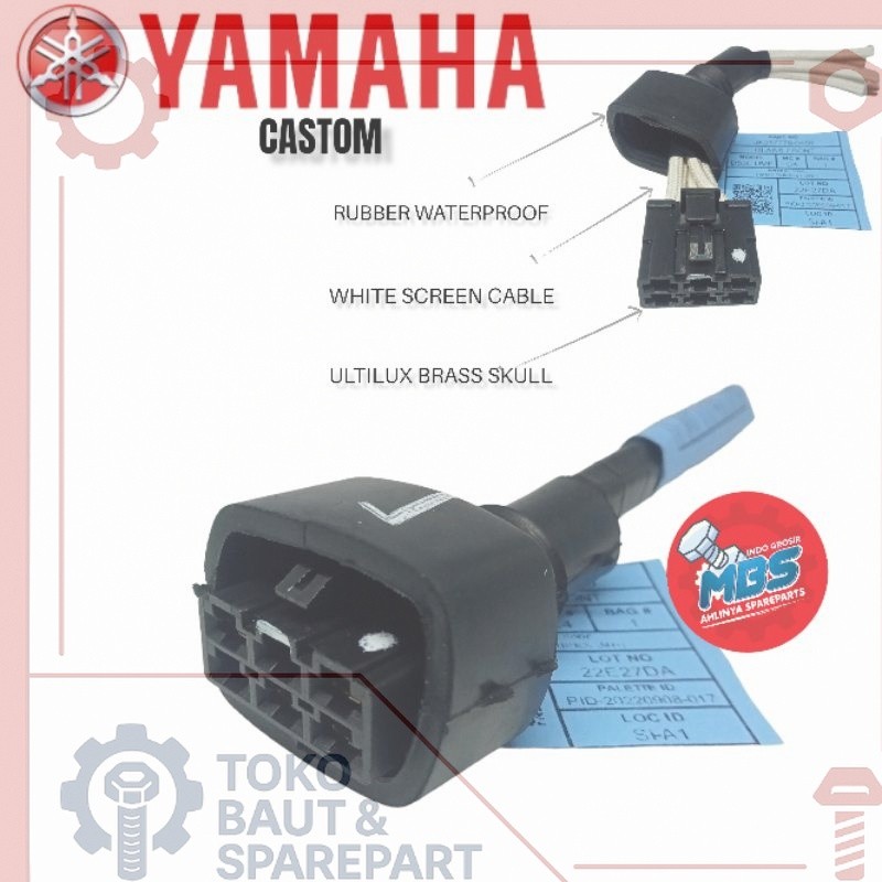 Soket legulator kiprok yamaha r25 kabel caston