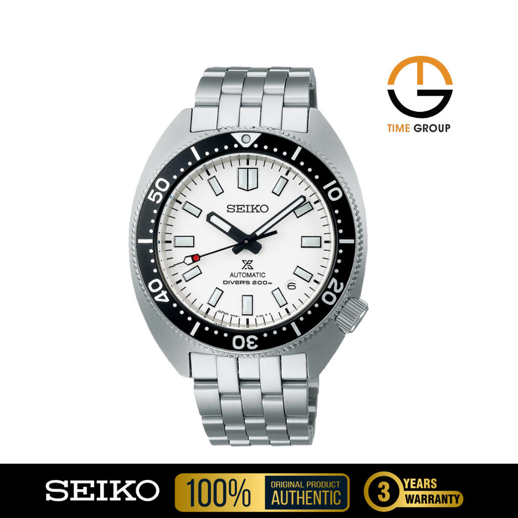 JAM TANGAN PRIA SEIKO SPB313J1 SPB313 PROSPEX AUTOMATIC HERITAGE TURTLE DIVERS  STAINLES STEEL STRAP