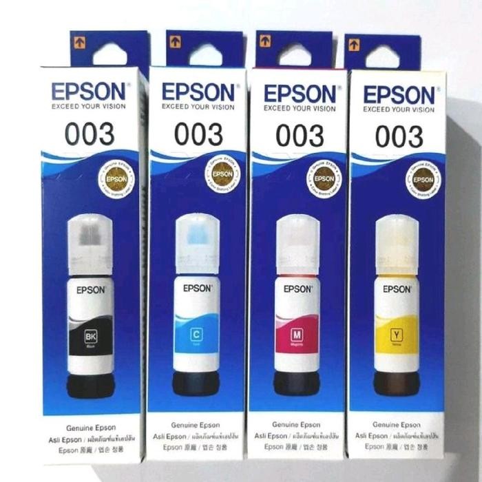 Paket 1set tinta refill printer 003 BMCY 4 warna