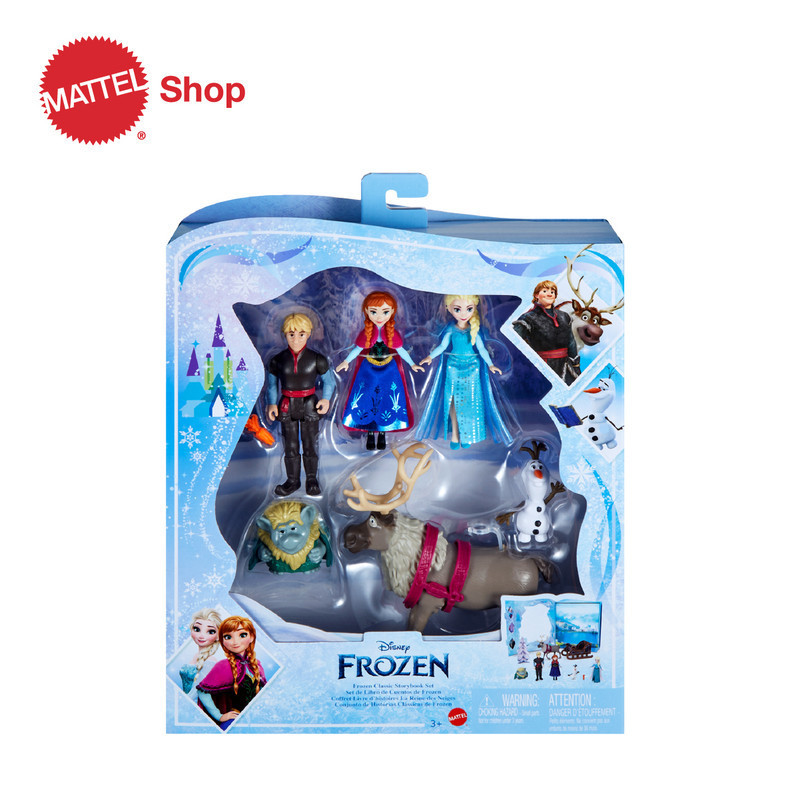 BERGARANSI TERBARU TERBAIK- Disney Frozen Frozen Classic Storybook Set - Mainan Boneka Anak