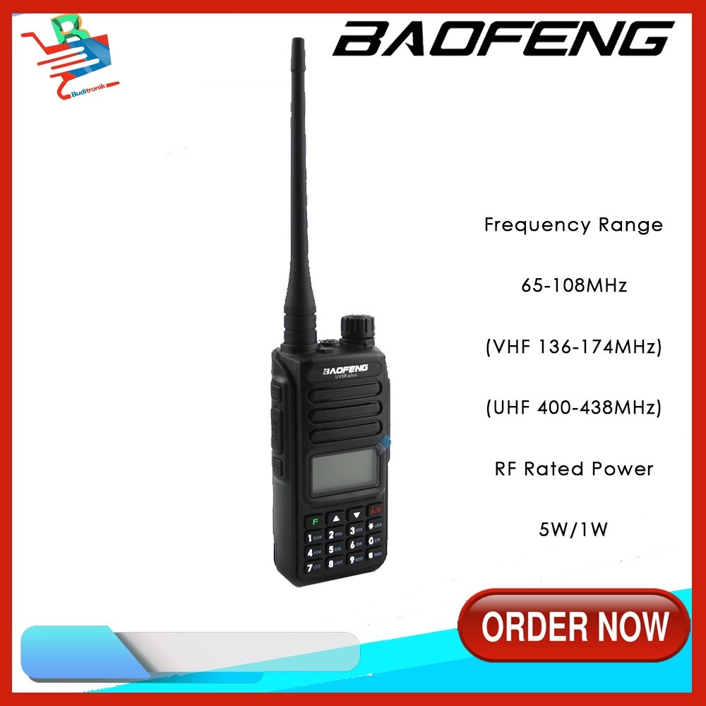 HT BAOFENG UV-9R Plus NEW / Baofeng UV9R Plus Dual BandMurah