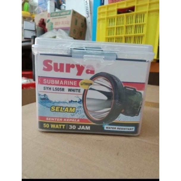 Headlamp/Senter Kepala SURYA SYH L505R 50Watt