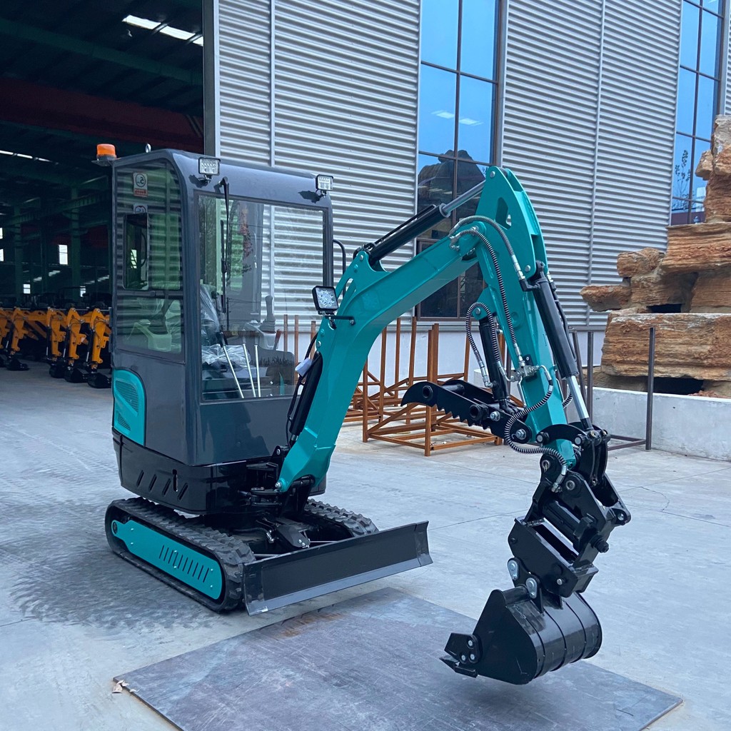 Factory Wholesale Customized 1.7 Ton Hydraulic Mini Excavator Crawler Mini Digger Orchard Farm Small