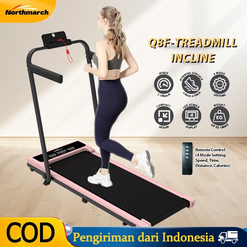 Northmarch Running Mat Treadmill Elektrik Treadmill Listrik Treadmill Treadmill Lipat Alat Fitness
