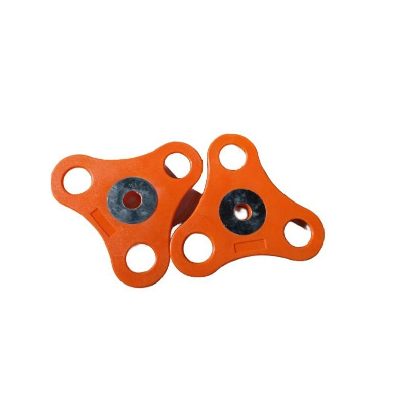 Segitiga Penjepit Plastik Cup Sealer Orange Oren Penjepit Plastik Roll Mesin Cup Sealer Sparepart Cu