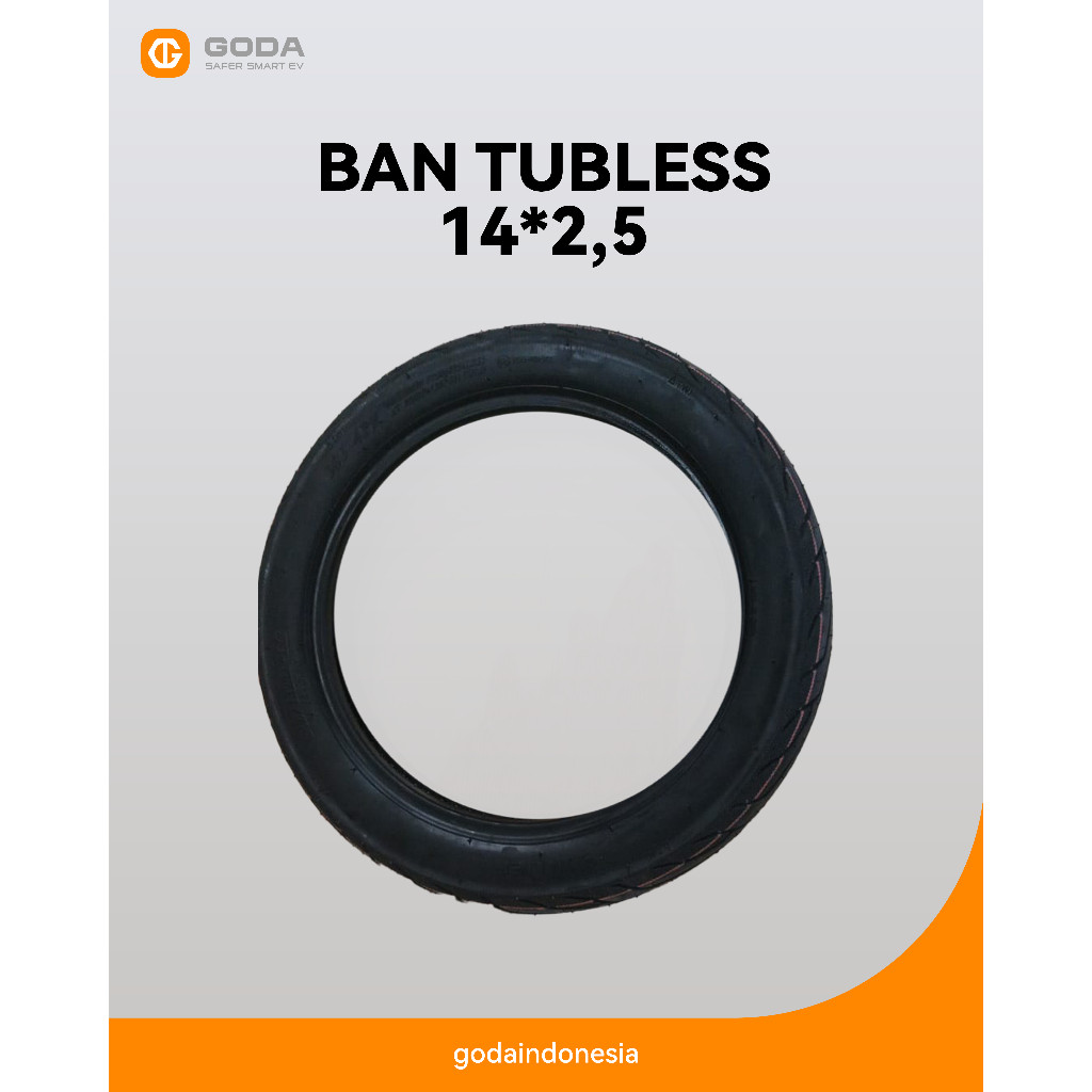 GODA - Sparepart Sepeda Listrik- Ban Tubeless