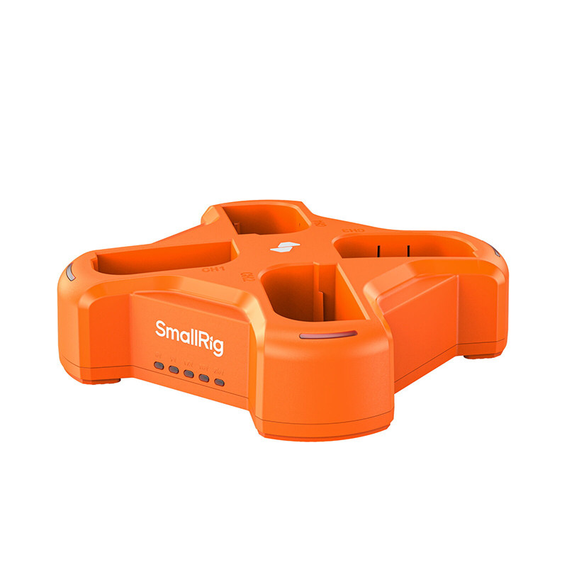 SmallRig 4838 LP-E6NH 4-Channel Camera Battery Charger For Canon 70D 7DII R6 R5 60D 80D 90D 5D Mark4