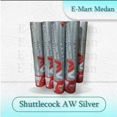 BERGU_IDSHUTTLECOCK / KOK BULUTANGKIS / BOLA BADMINTON AW SILVER