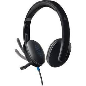 Headset Logitech H540 USB – Mic HD, Nyaman di Telinga, Berkualitas Original