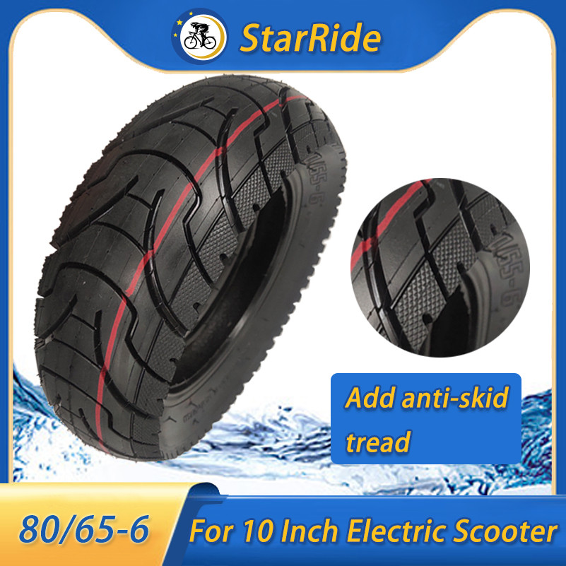Electric Scooter Tire 10 In- 80/65-6 10X3.0 Tyre for Inokim oxo Kugoo M4 G1 Dualtron VICTOR EAGLE Sp