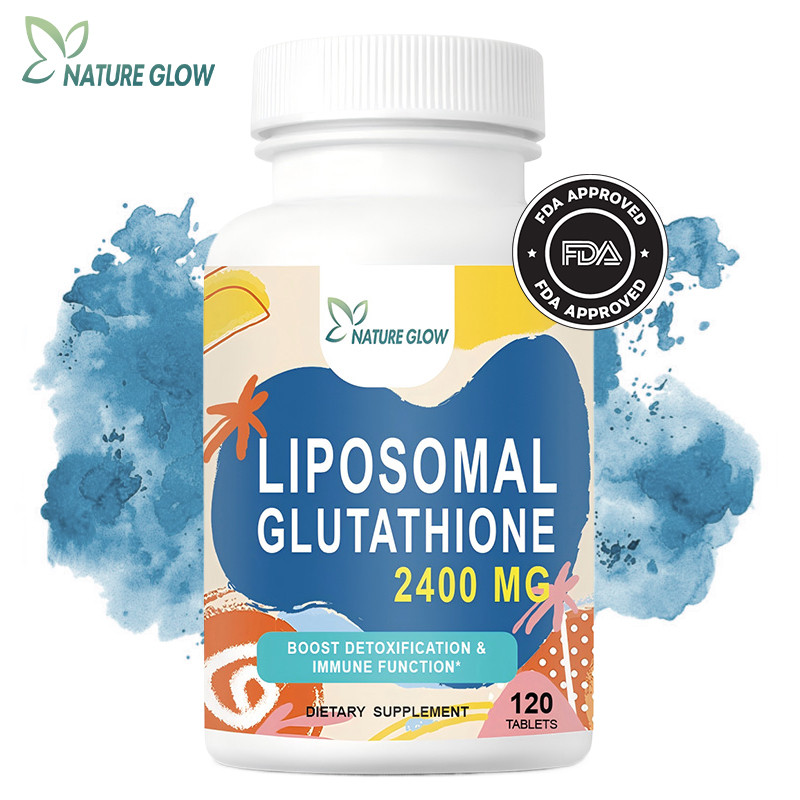 Liposomal Glutathione Chewable Tablets 2400MG Contains Vitamin C, Milk Thistle, and Alpha-Lipoic Aci