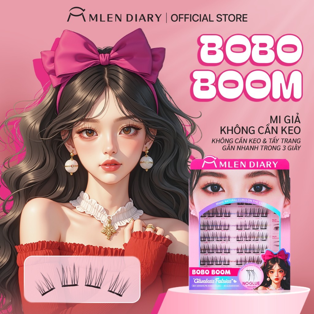 MLEN DIARY Bulu Mata BOBO BOOM
