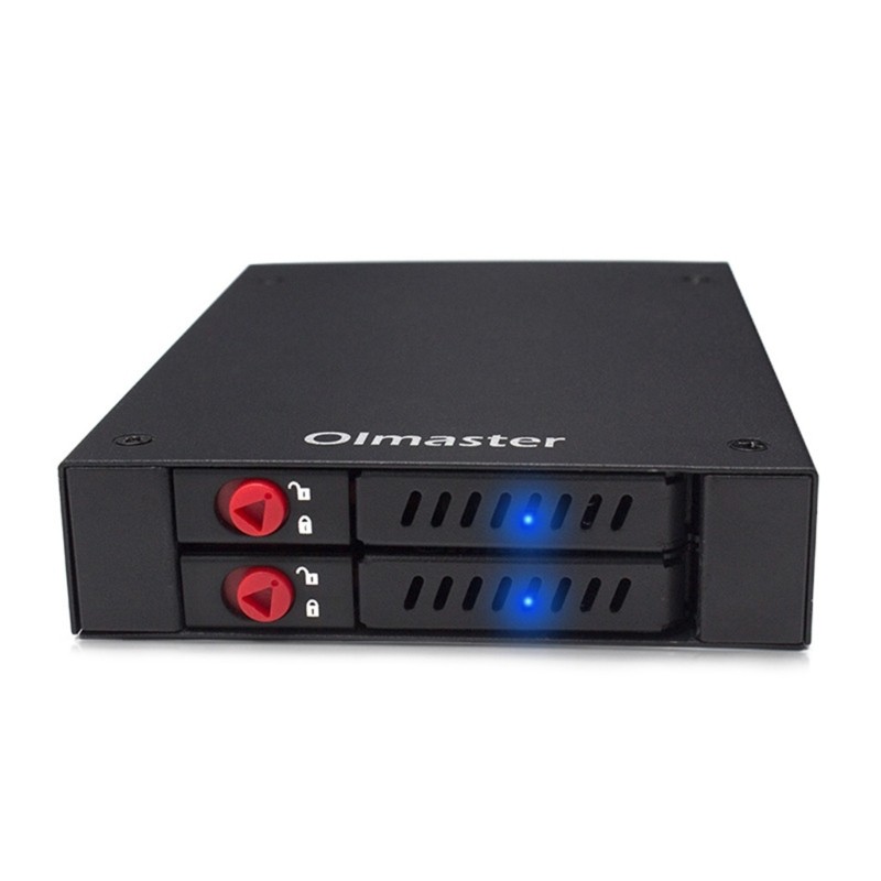 OImaster 4 Bays 2.5 inch SATA HDD SSD Hard Drive Mobile Rack Internal Enclosure Drop Ship